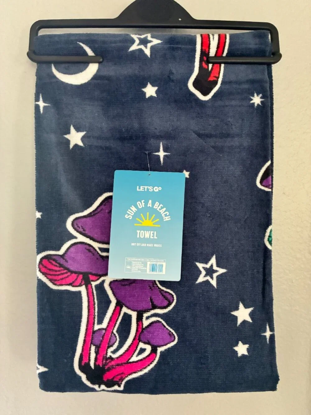 Mushroom Psychedelic Beach Towel